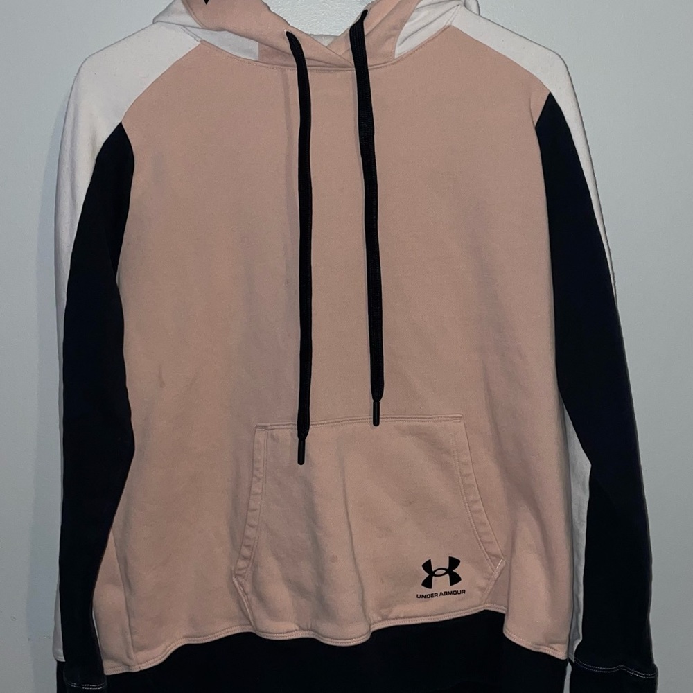 Adult medium pink Under armor hoodie